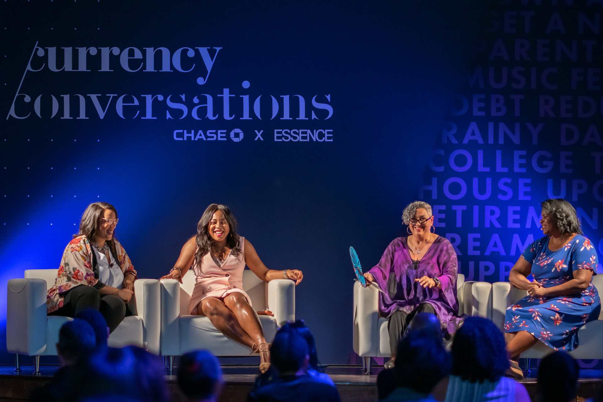 Chase Currency Conversations' purpose was to break down barriers to financial security. 
