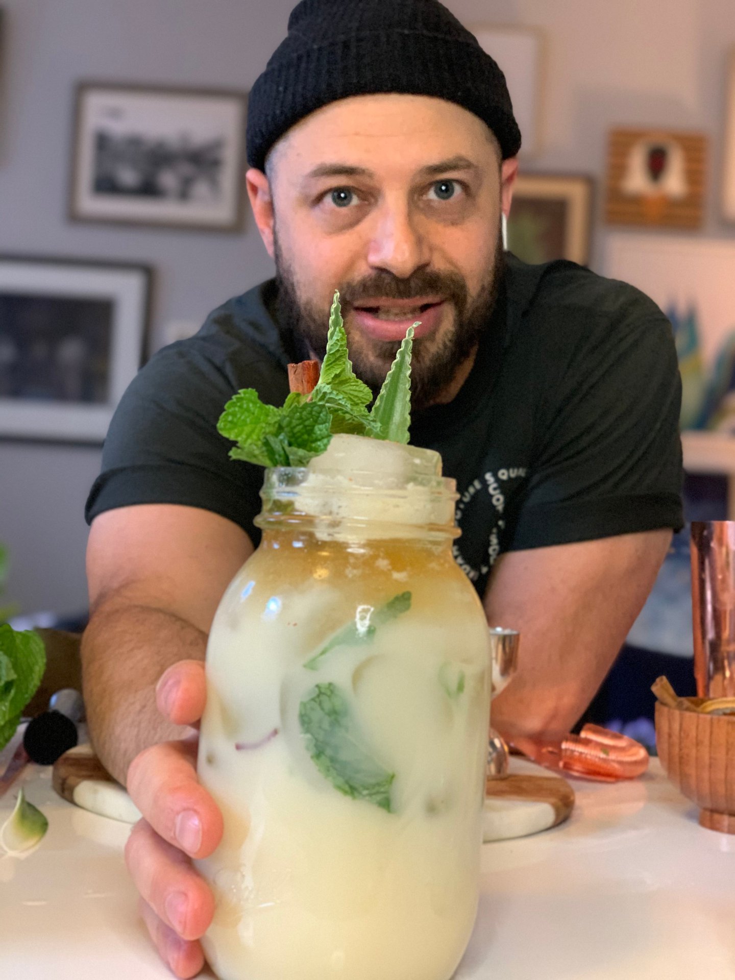 Cody Goldstein of Muddling Memories offers a cocktail