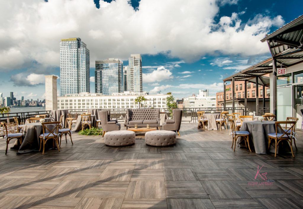 The W rooftop in NYC with views of New York City