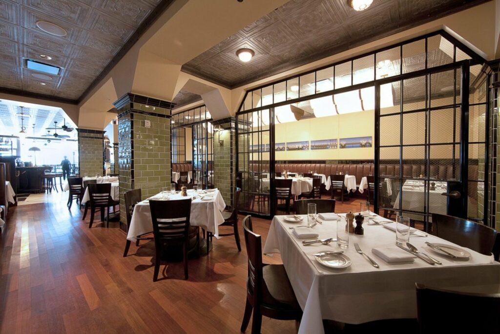 The Gage Chicago large dining room 