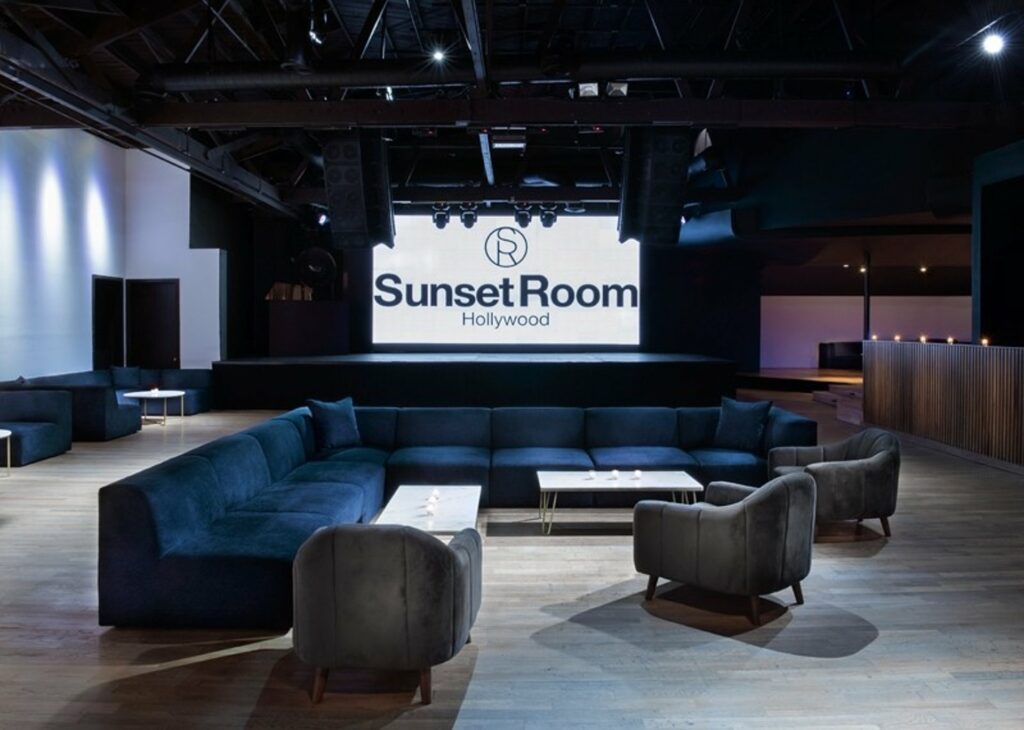 Sunset Room Hollywood large venue