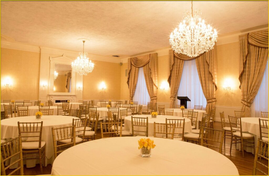 3 West Club New York ballroom venue with crystal chandeliers 