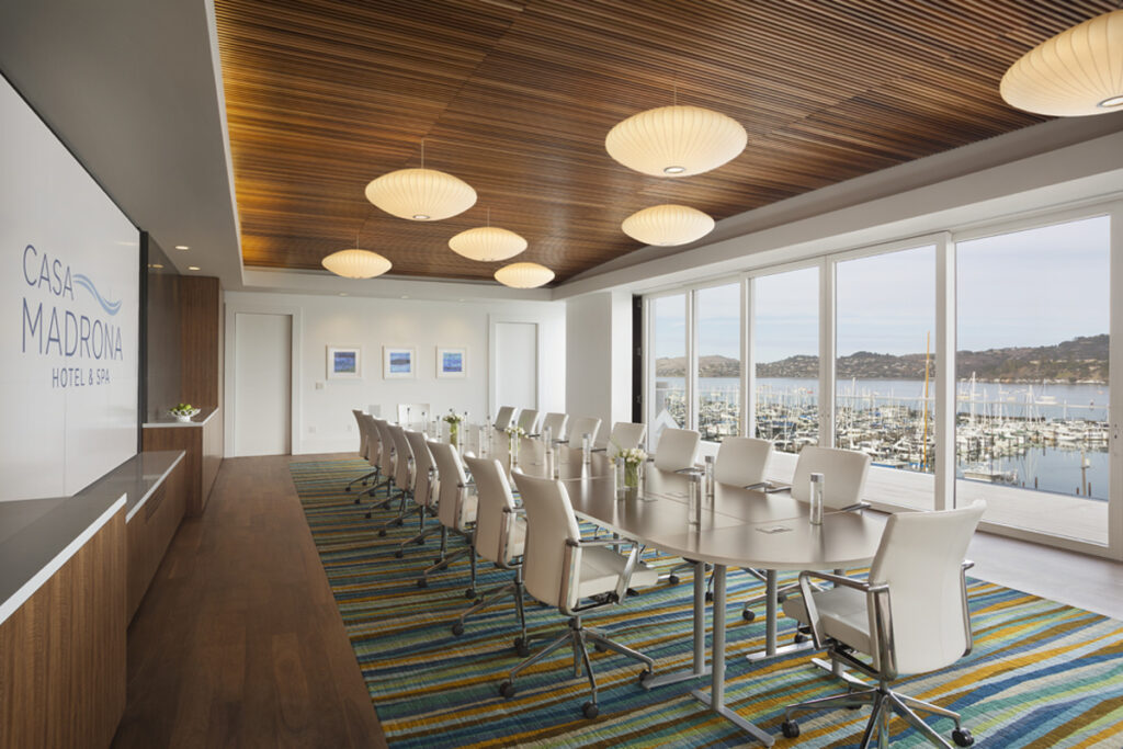 Casa Madrona Hotel and Spa offsite meeting room