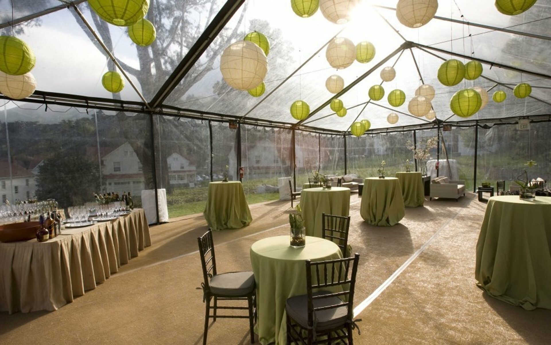 Cavallo Point Lodge San Francisco tented patio