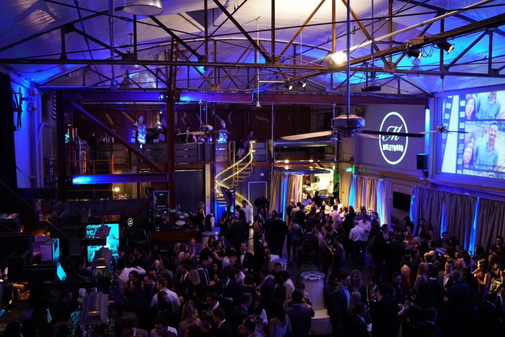 Folsom Street Foundry San Francisco venue with wood beams 