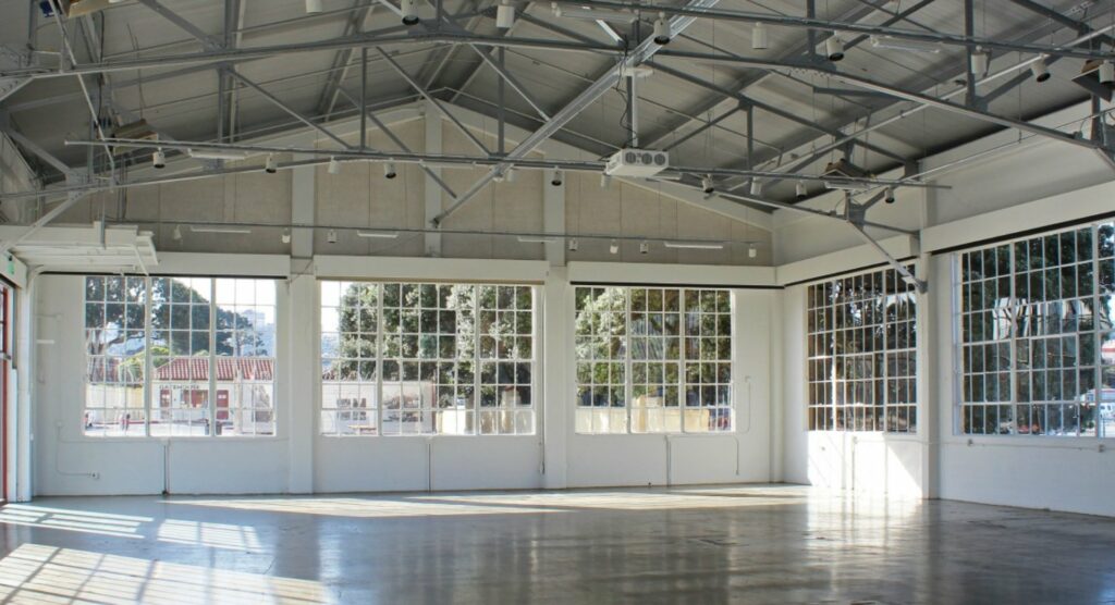 Gallery 308 large open venue space 