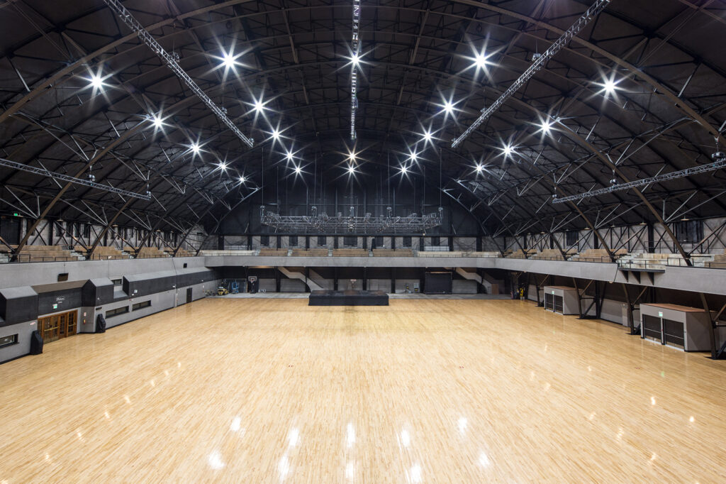 The San Francisco Armory an expansive open venue