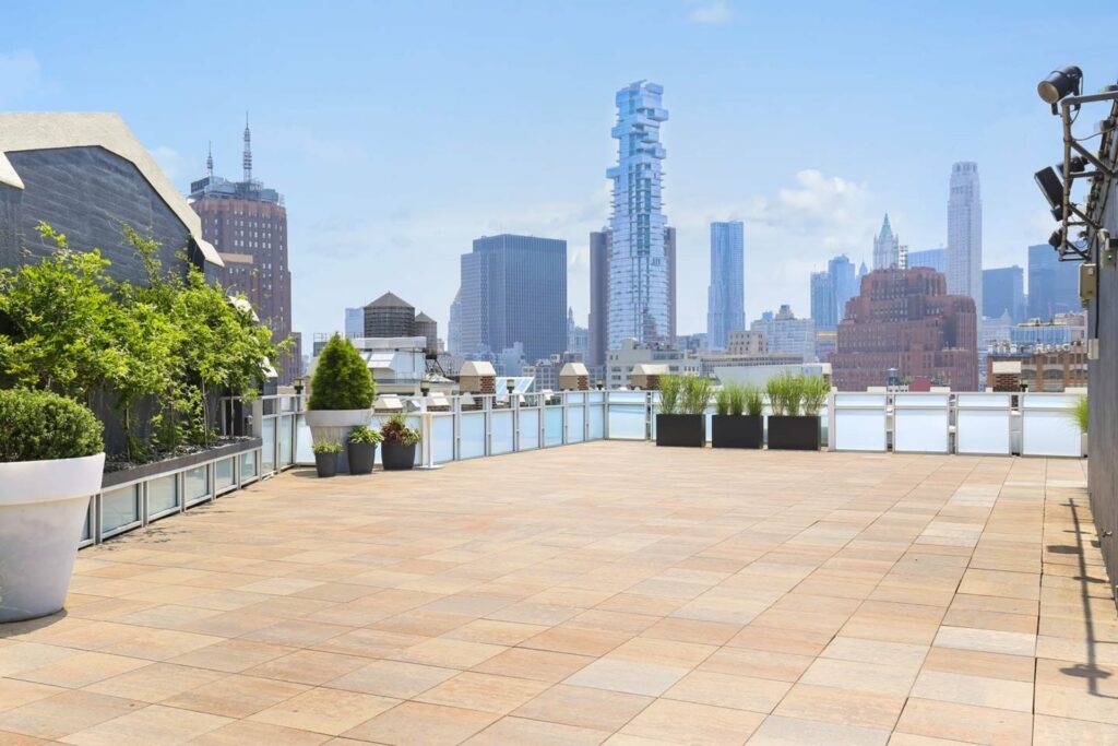 Tribeca rooftop new york venue