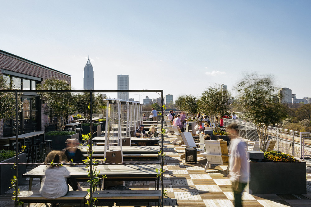 Nine Mile Station Atlanta rooftop space