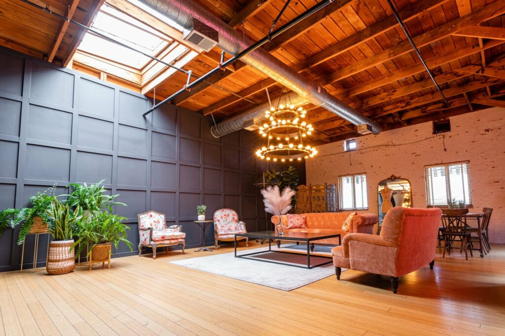 Candolet House Los Angeles indoor raw space 