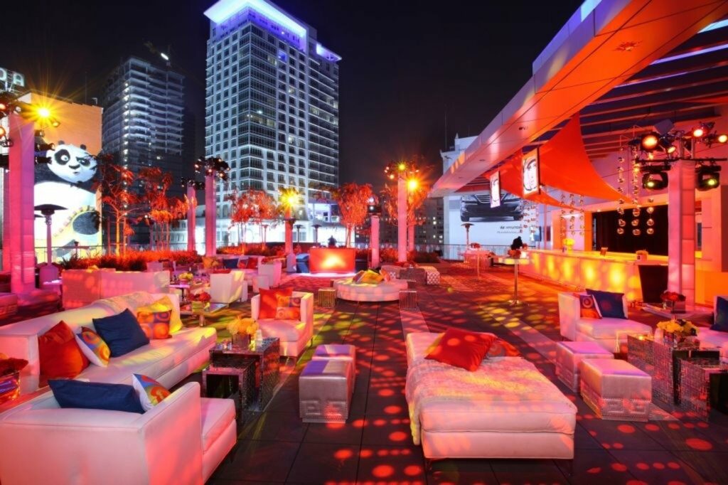 GRAMMY museum outdoor patio venue