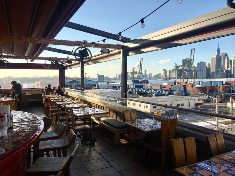 Alma Brooklyn rooftop venue with city view