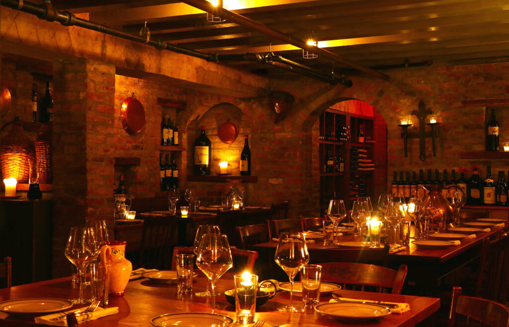 Convivium private dining area