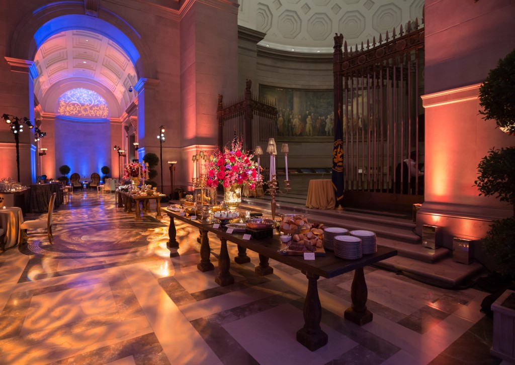 National Archives museum Unique Washington DC venue dining room 