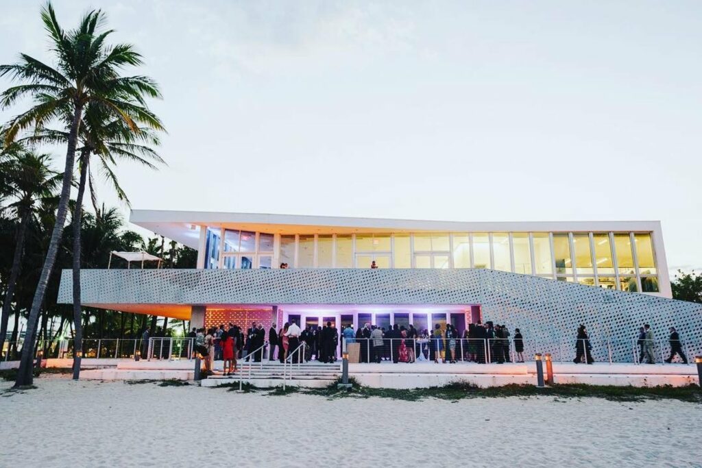 North Beach Event Space in Miami on the sand