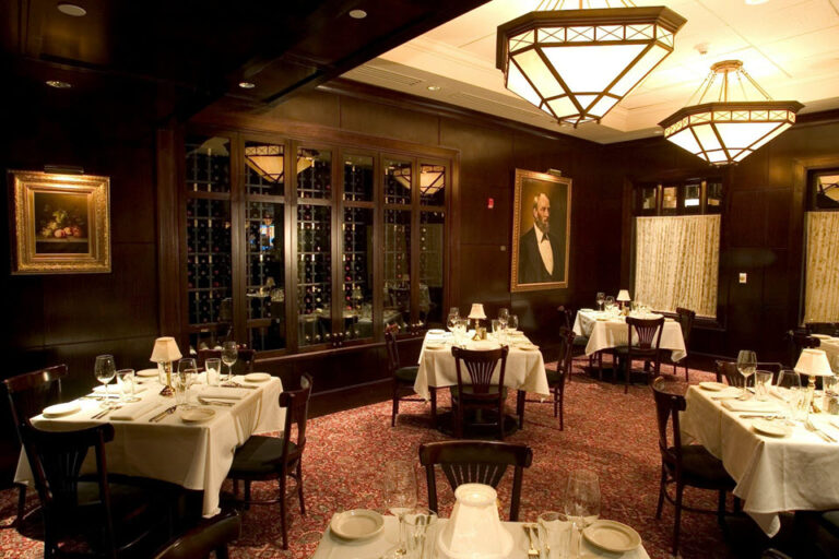 The Capital Grille Denver private dining room