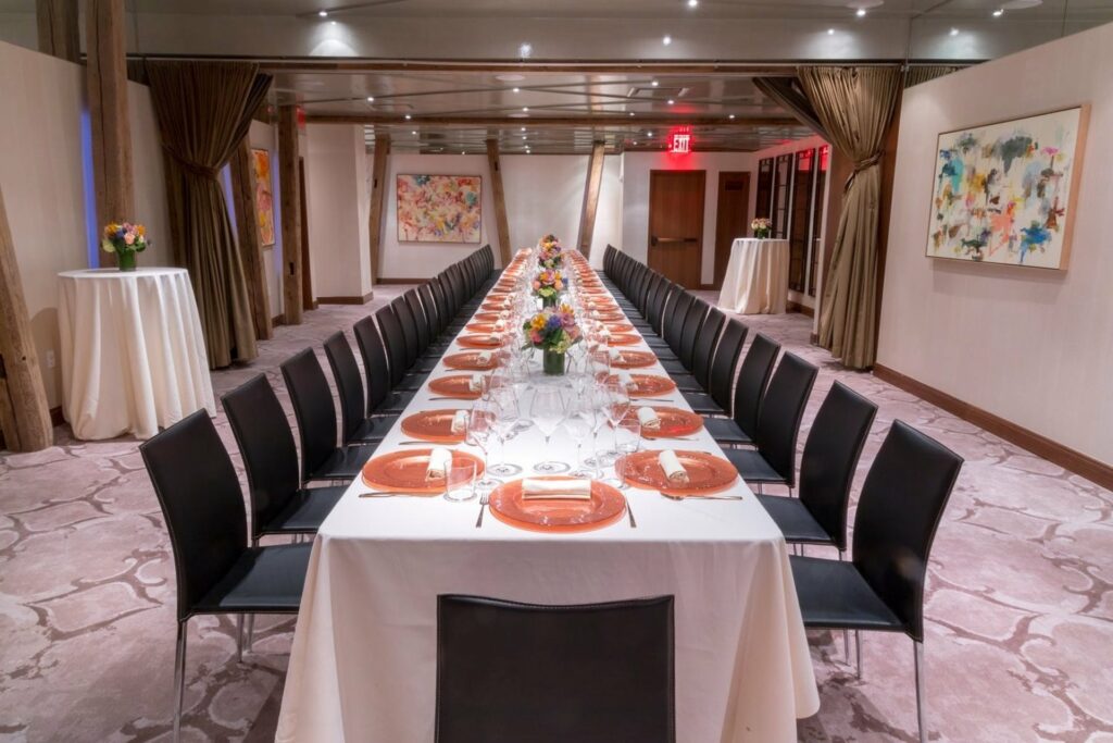 NYC Acclaimed Restaurant Gabriel Kreuthe's private dining room