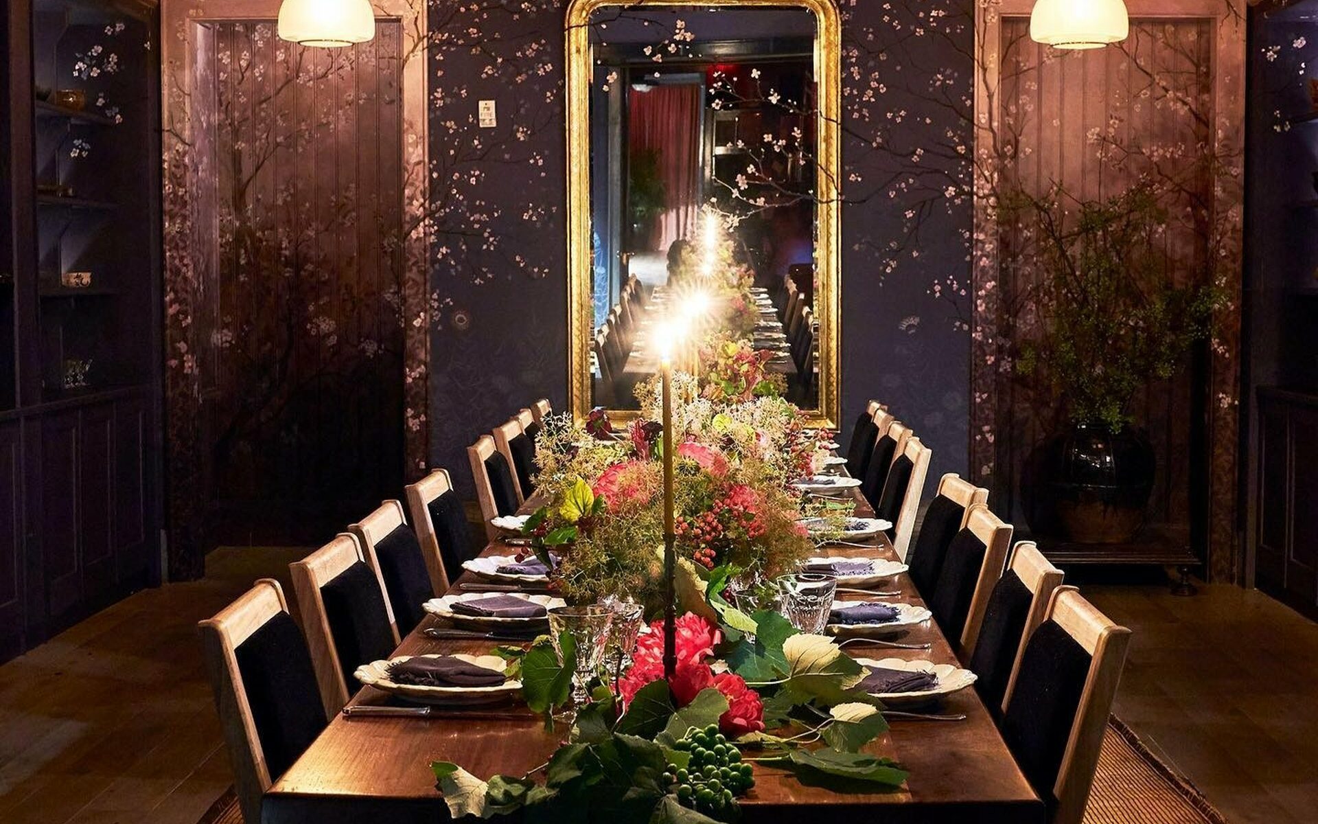 NYC Acclaimed Restaurant La Mercerie's private dining room